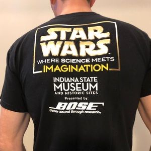 Star Wars Indiana State Museum Exhibit Tee Shirt